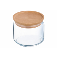 Luminarc Pure Jar Bocal de Conservation - 0,5L - Verre - 3 Pièces - Matériel Verre - Couleur Transparant