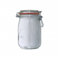 Le Parfait Bocal - 1L - Ø8,5 cm - Verre - Couleur Transparant - Matériel Verre