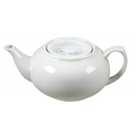 Cosy&Trendy Théière - 750 ml - Porcelaine - Blanc - Marque Cosy & Trendy