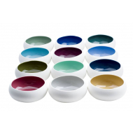 Cosy & Trendy Bol Rainbow - 850ml - 16x6,5cm - 12 ass - Marque Cosy & Trendy - Couleur Multicolore - Matériel Porcelaine