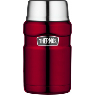 Thermos King Porte-Aliments XL - 710ml - RVS - Rouge - Couleur Rouge - Matériel RVS