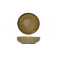 Cosy&Trendy Plat Sparkling Brown - Ø11x3,8cm - Céramique - Marron - Marque Cosy & Trendy - Couleur Brun - Matériel Poterie