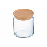 Luminarc Pure Jar Bocal de Conservation - 0,75L - Verre - 3 Pièces - Matériel Verre - Couleur Transparant