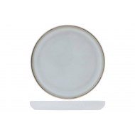 Cosy&Trendy Assiette à Pain Lilly White - Ø16cm - Grès - Blanc - Marque Cosy & Trendy - Couleur Blanc - Matériel Poterie