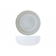 Cosy&Trendy Lilly White Kom - Ø16,5x6cm - Aardewerk - Wit - Merk Cosy & Trendy - Kleur Wit - Materiaal Aardewerk