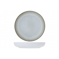Cosy&Trendy Assiette Creuse Lilly White - Ø24cm - Grès - Blanc - Marque Cosy & Trendy - Couleur Blanc - Matériel Poterie