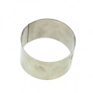 Cosy&Trendy Cercle de Dressage - Ø9x5,5cm - Acier Inoxydable - Argent - Marque Cosy & Trendy