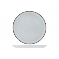 Cosy&Trendy Assiette à Dessert Lilly White - Ø21cm - Grès - Blanc - Marque Cosy & Trendy - Couleur Blanc - Matériel Poterie