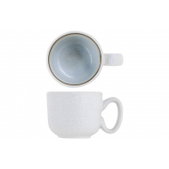 Cosy&Trendy Tasse à Espresso Lilly White - 80ml - Grès - Blanc - Marque Cosy & Trendy - Couleur Blanc