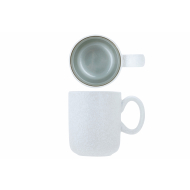 Cosy&Trendy Tasse à Café Lilly White - 17cl - Grès - Blanc - Marque Cosy & Trendy - Couleur Blanc