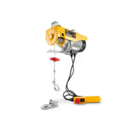 Powerplus Elektrische Takel - 1000W - 200/400kg - 12/6m - Geel - Merk Powerplus