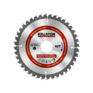 Kreator Cirkelzaagblad Universeel - 40 Tanden - Ø160mm - Merk Kreator