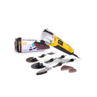 Powerplus Oscillerende Multitool - 300W - Geel - 35 delig - Merk Powerplus