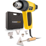 Powerplus Décapeur Thermique - 2000W - Jaune - 6 pièces - Marque Powerplus