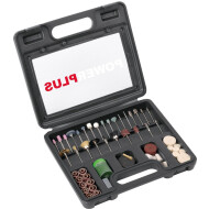 Powerplus Accessoireset Roterende Multitool - 102 delig - Merk Powerplus