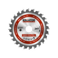 Kreator Cirkelzaagblad Universeel - 24 Tanden - Ø89mm - Merk Kreator
