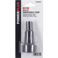 Powerplus Sortie de Pompe Submersible - Femelle - 55x55x100mm - Marque Powerplus