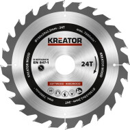 Kreator Cirkelzaagblad voor Hout - 24 Tanden - Ø190mm - Merk Kreator