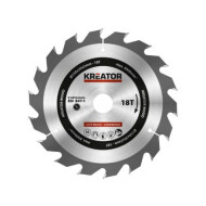 Cirkelzaagblad hout D150 mm 18 tanden - Merk Kreator