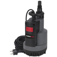 Powerplus Pompe Submersible Électrique avec Flotteur Intégré - 750W - 12500L/Heure - Gris - Marque Powerplus
