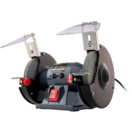 Powerplus Touret - Interrupteur Antipoussière - 150W - Ø150mm - Gris - 4 pièces - Marque Powerplus