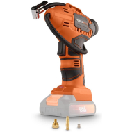 Powerplus Dual Power Luchtdrukpomp - 20V - 30 Liter/Minuut - Exclusief Batterij - Oranje - 4 delig - Merk Powerplus