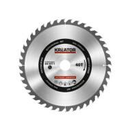 Kreator Cirkelzaagblad voor Hout - 40 Tanden - Ø254mm - Merk Kreator