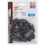 Powerplus Premium Ketting - Maat 1,5mm - 72 Tanden - 450mm - Gehard Staal - Merk Powerplus
