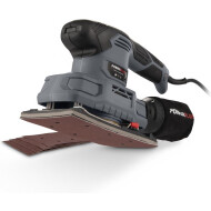 Powerplus Vlakschuurmachine - 180W - Grijs - 6 delig - Merk Powerplus