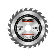 Kreator Cirkelzaagblad voor Hout - 24 Tanden - Ø185mm - Merk Kreator
