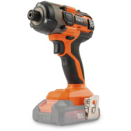 Powerplus Dual Power Visseuse à Percussion - 20V - 4350 Coups par Minute - Batterie Exclus - Orange - Marque Powerplus