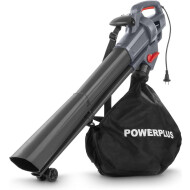Powerplus Aspirateur/Souffleur de Feuilles - 3300W - 270Km/H - Gris - Marque Powerplus - Propulsion Électrique
