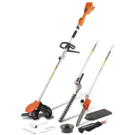 Powerplus Dual Power Multi-Outil Jardin Électrique - 4-En-1 - 40V - Batterie Exclus - 4 pièces - Marque Powerplus