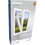 Bestron Joint de Fenêtre - 4m - Polyester - Blanc - Marque Bestron - Couleur Blanc