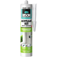 Bison Mastic Acrylique Universel - 300ml - Noir - Marque Bison