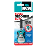 Bison Tipper Secondelijm - 3g - Merk Bison