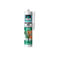 Bison Mastic Silicone Construction - 300ml - Blanc - Marque Bison