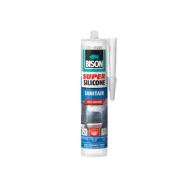 Bison Silicone Sanitair - 300ml - Wit - Merk Bison