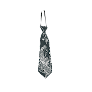 Cravate de fête, argent - Surmatelas - Marque Partyline