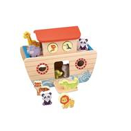 Ark van Noah houten speelset - Merk DDD Toys - Leeftijd vanaf 2 jaar