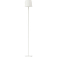 Brilliant Kaami Buiten Vloerlamp -  Ø18cm - Kunststof/Metaal - Wit