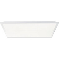 Brilliant Briston Panneau LED - 60x60cm - Aluminium - Blanc - Matériel Aluminium - Douilles Nvt - Nombre de points lumineux 1 - Type de lampe LED - Couleur Blanc