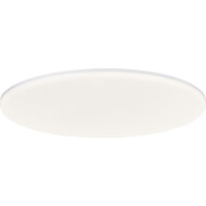 Brilliant Colden Plafonnier - Ø45cm - Plastique - Blanc - Matériel Plastique - Couleur Blanc - Type de lampe LED - Nombre de points lumineux 1 - Douilles Nvt