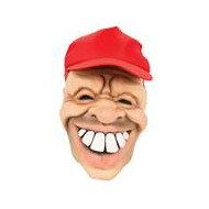 Masker Grote Tanden - Merk Partyline