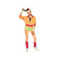 Combinaison Femme Fluo - Orange/jaune - Taille 36 - Marque Partyline - Taille  36 - Sexe Dames