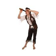 Déguisement de pirate - Taille 50 - Marque Partyline - Taille  50 - Sexe Hommes