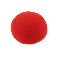 Nez de clown en mousse - Rouge - Marque Partyline