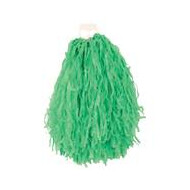 Cheerleader Pompon met Ringen - Groen - Merk Partyline