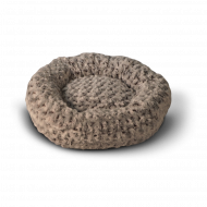 Donut beige mix 45x45x15 cm - Nieuw sinds 16/01/2019 - Merk Euro Pet - Vorm Rond - Eigenschappen Afneembare hoes,Wasbaar - Materiaal Pluche