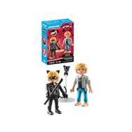 Playmobil Miraculous Adrien en Cat Noir - 71337 - Merk Playmobil - Leeftijd vanaf 4 jaar